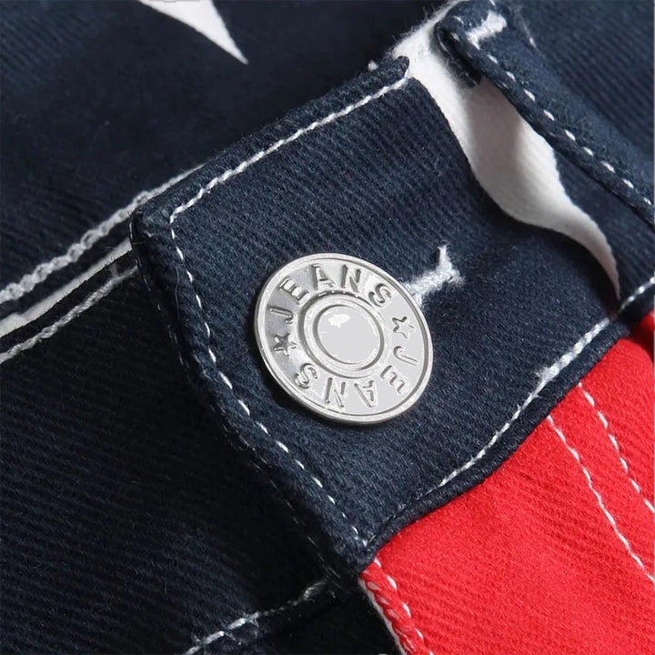 Fashionable stretchable banded jeans for men