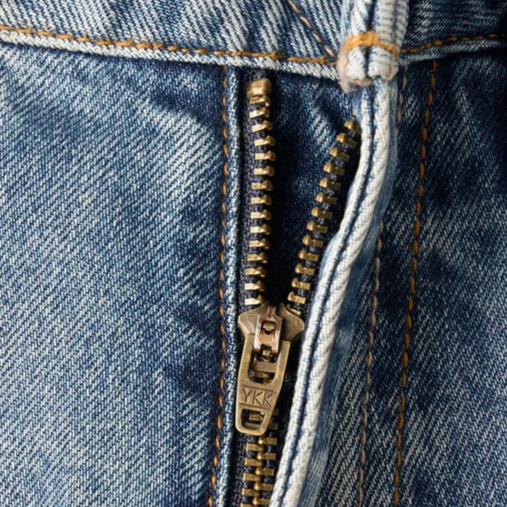 90s style straight fit men's jeans