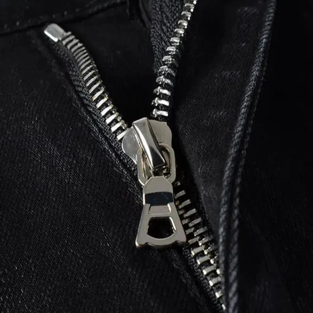 Grunge black jeans
 for men